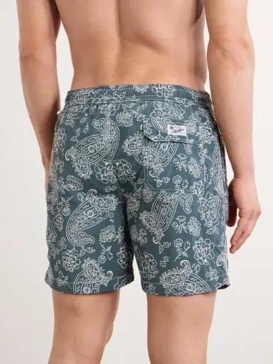 Hartford Straight-Leg Mid-Length Printed Swim Shorts - Men | Thumbnail 3 Hartford Straight-Leg Mid-Length Printed Swim Shorts - Men | Thumbnail 3