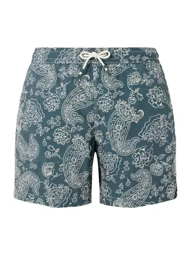 Hartford Straight-Leg Mid-Length Printed Swim Shorts - Men | Thumbnail 1 Hartford Straight-Leg Mid-Length Printed Swim Shorts - Men | Thumbnail 1