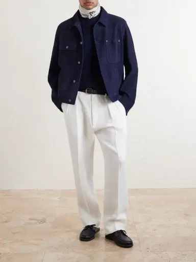 Ralph Lauren Purple Label Suede Field Jacket - Men | Thumbnail 2 Ralph Lauren Purple Label Suede Field Jacket - Men | Thumbnail 2