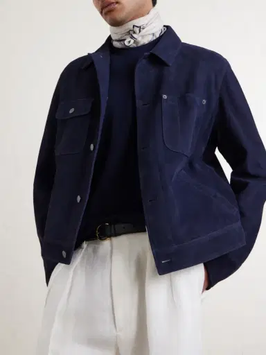 Ralph Lauren Purple Label Suede Field Jacket - Men | Thumbnail 5 Ralph Lauren Purple Label Suede Field Jacket - Men | Thumbnail 5