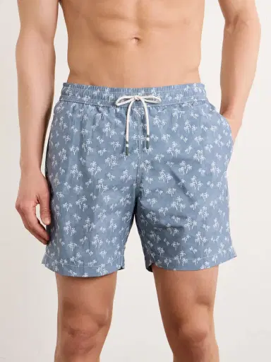 Hartford Straight-Leg Mid-Length Printed Swim Shorts - Men | Thumbnail 2 Hartford Straight-Leg Mid-Length Printed Swim Shorts - Men | Thumbnail 2