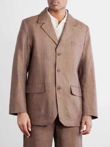 Kartik Research Linen and Wool-Blend Suit Jacket - Men | Thumbnail 3 Kartik Research Linen and Wool-Blend Suit Jacket - Men | Thumbnail 3