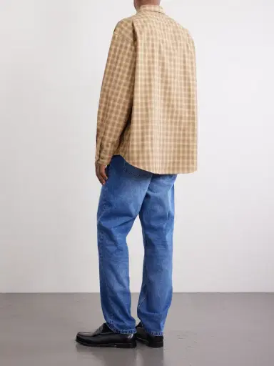 WTAPS Logo-Appliquéd Checked Woven Shirt - Men | Thumbnail 4 WTAPS Logo-Appliquéd Checked Woven Shirt - Men | Thumbnail 4
