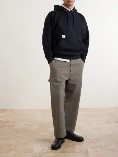 WTAPS ARMSTG2501 Straight-Leg Cotton-Canvas Trousers - Men | Thumbnail 2 WTAPS ARMSTG2501 Straight-Leg Cotton-Canvas Trousers - Men | Thumbnail 2