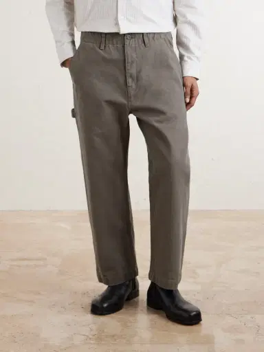 WTAPS ARMSTG2501 Straight-Leg Cotton-Canvas Trousers - Men | Thumbnail 3 WTAPS ARMSTG2501 Straight-Leg Cotton-Canvas Trousers - Men | Thumbnail 3