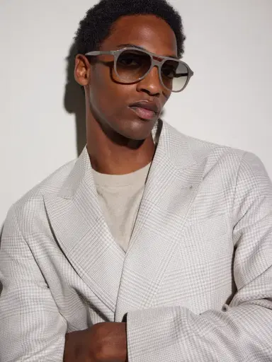 Brunello Cucinelli Aviator-Style Acetate Sunglasses - Men | Thumbnail 2 Brunello Cucinelli Aviator-Style Acetate Sunglasses - Men | Thumbnail 2