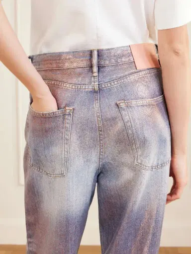 Acne Studios Glittered Wide-leg Pants | Thumbnail 12 Acne Studios Glittered Wide-leg Pants | Thumbnail 12