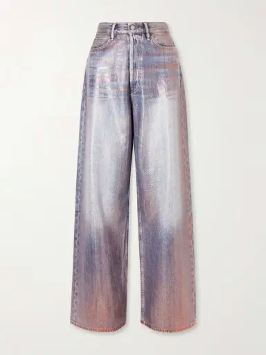 Acne Studios Glittered Wide-leg Pants | Thumbnail 7 Acne Studios Glittered Wide-leg Pants | Thumbnail 7