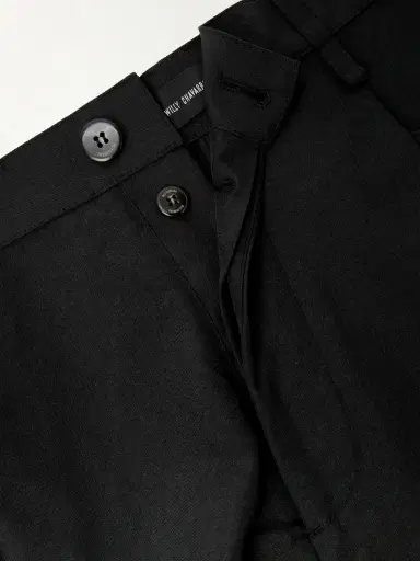 Willy Chavarria Chilango Straight-Leg Pleated Woven Bermuda Shorts - Men | Thumbnail 6 Willy Chavarria Chilango Straight-Leg Pleated Woven Bermuda Shorts - Men | Thumbnail 6