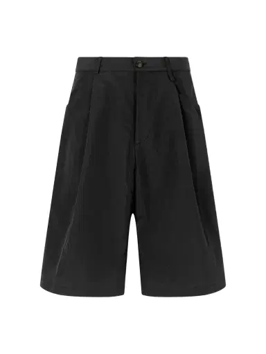 Willy Chavarria Chilango Straight-Leg Pleated Woven Bermuda Shorts - Men | Thumbnail 1 Willy Chavarria Chilango Straight-Leg Pleated Woven Bermuda Shorts - Men | Thumbnail 1
