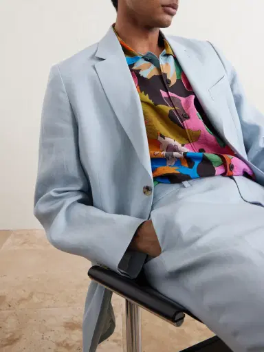 Paul Smith Linen Suit Jacket - Men | Thumbnail 5 Paul Smith Linen Suit Jacket - Men | Thumbnail 5
