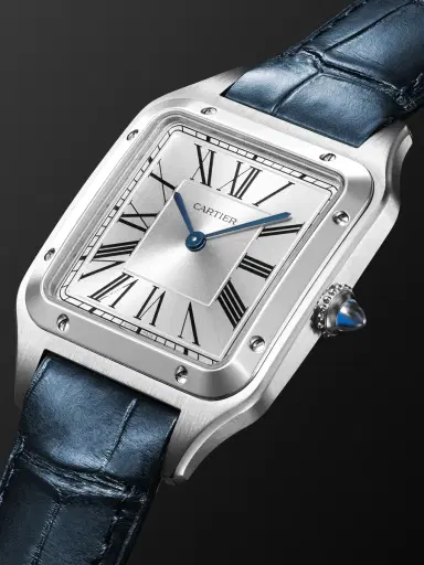Cartier Santos-Dumont Large Stainless Steel Watch, Ref. W2SA0085 - Men | Thumbnail 3 Cartier Santos-Dumont Large Stainless Steel Watch, Ref. W2SA0085 - Men | Thumbnail 3