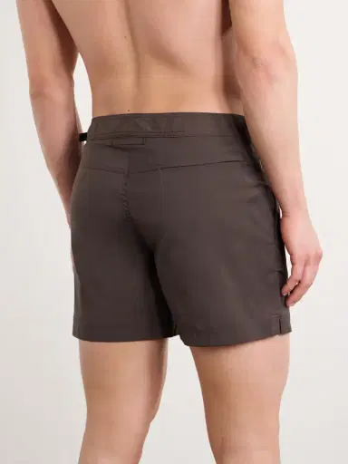Tom Ford Straight-Leg Mid-Length Swim Shorts - Men | Thumbnail 3 Tom Ford Straight-Leg Mid-Length Swim Shorts - Men | Thumbnail 3