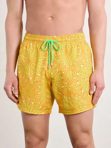 Vilebrequin Moorise Straight-Leg Mid-Length Printed Recycled Swim Shorts - Men | Thumbnail 2 Vilebrequin Moorise Straight-Leg Mid-Length Printed Recycled Swim Shorts - Men | Thumbnail 2
