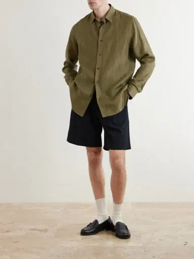 Paul Smith Linen-Twill Shirt - Men | Thumbnail 2 Paul Smith Linen-Twill Shirt - Men | Thumbnail 2