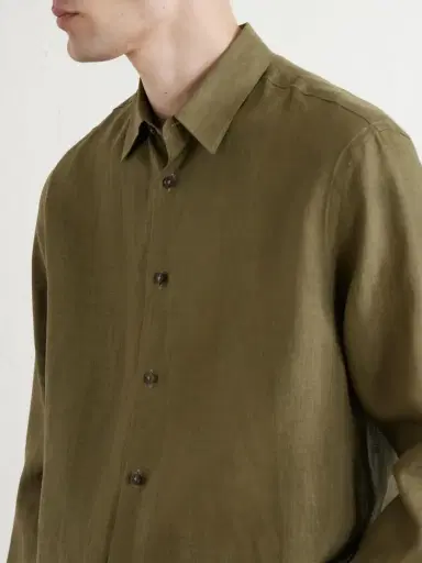 Paul Smith Linen-Twill Shirt - Men | Thumbnail 5 Paul Smith Linen-Twill Shirt - Men | Thumbnail 5