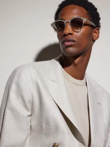 Brunello Cucinelli Round-Frame Acetate Sunglasses - Men | Thumbnail 2 Brunello Cucinelli Round-Frame Acetate Sunglasses - Men | Thumbnail 2