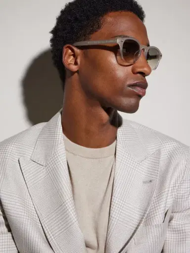 Brunello Cucinelli Round-Frame Acetate Sunglasses - Men | Thumbnail 5 Brunello Cucinelli Round-Frame Acetate Sunglasses - Men | Thumbnail 5