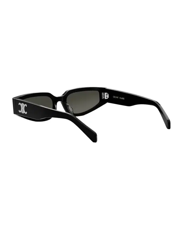 Triomphe Sleek Acetate Cat-Eye Sunglasses Triomphe Sleek Acetate Cat-Eye Sunglasses