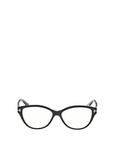 TOM FORD Blue Blocking Rounded Acetate Cat-Eye Glasses | Thumbnail 1 TOM FORD Blue Blocking Rounded Acetate Cat-Eye Glasses | Thumbnail 1