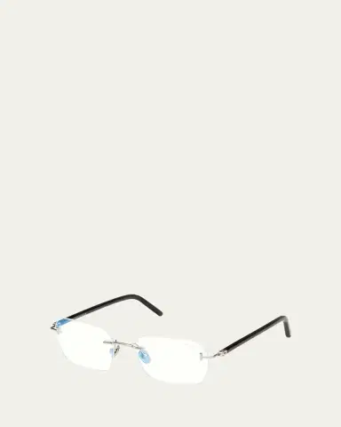 TOM FORD Rimless Mixed-Media Rectangle Sunglasses | Thumbnail 2 TOM FORD Rimless Mixed-Media Rectangle Sunglasses | Thumbnail 2