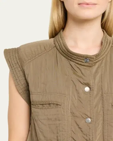 Etoile Isabel Marant Suzie Crinkled Drawstring Jumpsuit | Thumbnail 5 Etoile Isabel Marant Suzie Crinkled Drawstring Jumpsuit | Thumbnail 5