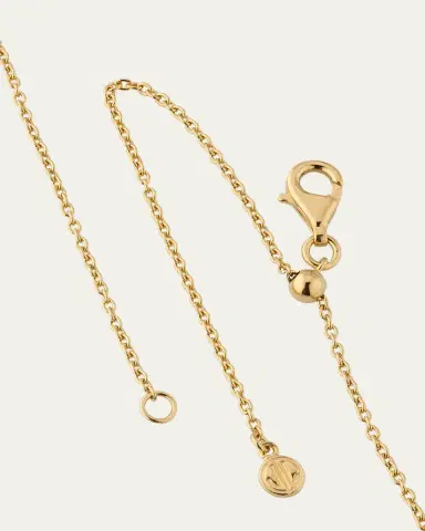 Jan Leslie 18K Gold Plated 5 Station Heart Necklace, 30"L | Thumbnail 4 Jan Leslie 18K Gold Plated 5 Station Heart Necklace, 30"L | Thumbnail 4