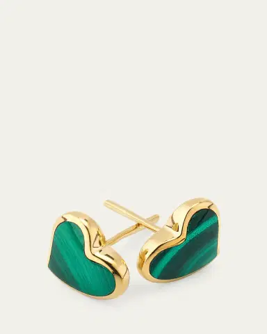 Jan Leslie Heart Stud Earrings | Thumbnail 3 Jan Leslie Heart Stud Earrings | Thumbnail 3
