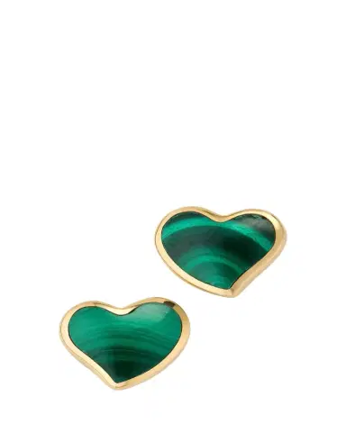 Jan Leslie Heart Stud Earrings | Thumbnail 1 Jan Leslie Heart Stud Earrings | Thumbnail 1