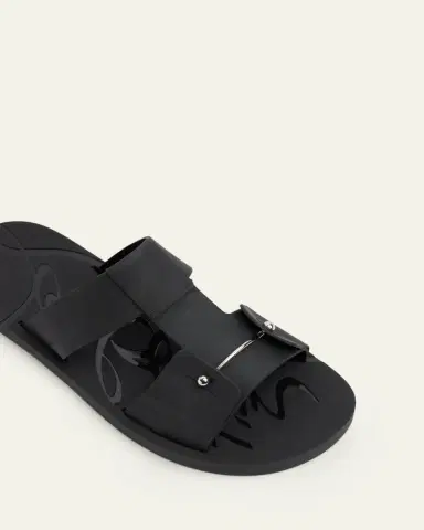 Christian Louboutin Men's Zakouski Flat Rubber Sandals | Thumbnail 3 Christian Louboutin Men's Zakouski Flat Rubber Sandals | Thumbnail 3