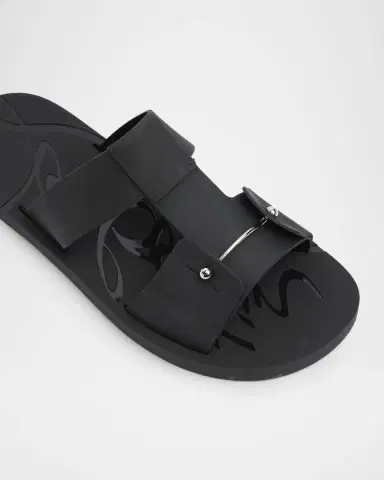 Christian Louboutin Men's Zakouski Flat Rubber Sandals | Thumbnail 5 Christian Louboutin Men's Zakouski Flat Rubber Sandals | Thumbnail 5