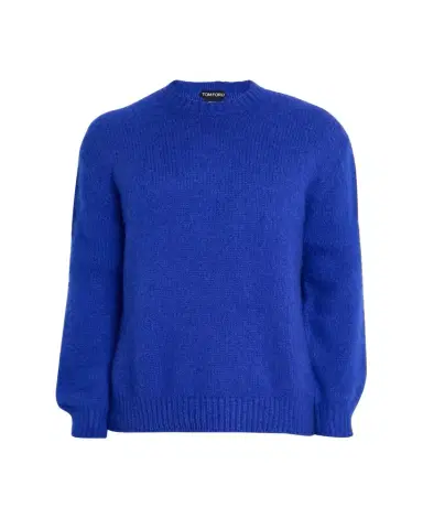 Tom Ford Men's Cashmere Relaxed-Fit Crewneck Sweater | Thumbnail 1 Tom Ford Men's Cashmere Relaxed-Fit Crewneck Sweater | Thumbnail 1