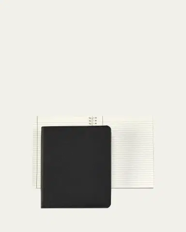 Graphic Image 9" Leather Refillable Notebook | Thumbnail 2 Graphic Image 9" Leather Refillable Notebook | Thumbnail 2