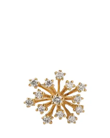 Sydney Evan Small Desert Flower Stud Earring, Single | Thumbnail 1 Sydney Evan Small Desert Flower Stud Earring, Single | Thumbnail 1