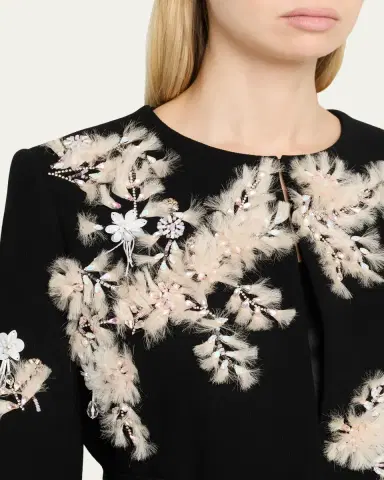 Libertine Whispering Blooms Belted Wrap Jacket | Thumbnail 5 Libertine Whispering Blooms Belted Wrap Jacket | Thumbnail 5