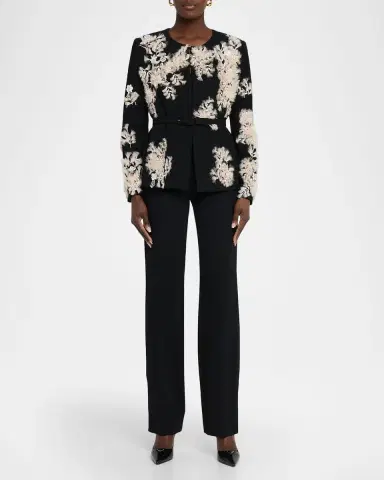 Libertine Whispering Blooms Belted Wrap Jacket | Thumbnail 6 Libertine Whispering Blooms Belted Wrap Jacket | Thumbnail 6
