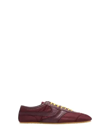Dries Van Noten Men's Leather-Trimmed Nylon Low-Top Sneakers | Thumbnail 1 Dries Van Noten Men's Leather-Trimmed Nylon Low-Top Sneakers | Thumbnail 1