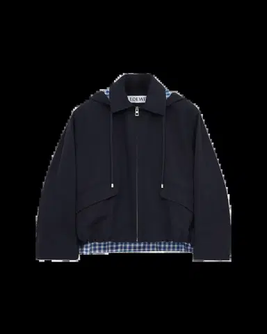 Loewe Water-Repellent Cotton Gabardine Hooded Parka Jacket | Thumbnail 2 Loewe Water-Repellent Cotton Gabardine Hooded Parka Jacket | Thumbnail 2