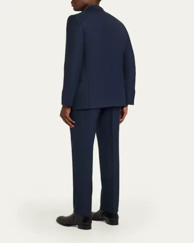 Tom Ford Men's Shelton Herringbone Stripe Suit | Thumbnail 3 Tom Ford Men's Shelton Herringbone Stripe Suit | Thumbnail 3