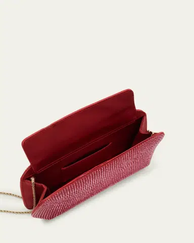 Giorgio Armani La Prima Satin & Rhinestone Clutch Bag | Thumbnail 4 Giorgio Armani La Prima Satin & Rhinestone Clutch Bag | Thumbnail 4