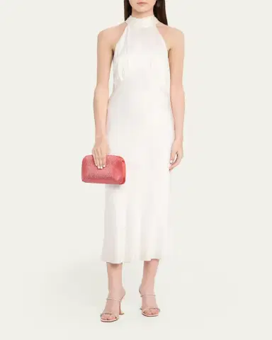 Giorgio Armani La Prima Satin & Rhinestone Clutch Bag | Thumbnail 5 Giorgio Armani La Prima Satin & Rhinestone Clutch Bag | Thumbnail 5