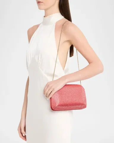 Giorgio Armani La Prima Satin & Rhinestone Clutch Bag | Thumbnail 6 Giorgio Armani La Prima Satin & Rhinestone Clutch Bag | Thumbnail 6