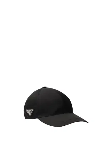 Prada Re-Nylon Baseball Cap | Thumbnail 1 Prada Re-Nylon Baseball Cap | Thumbnail 1