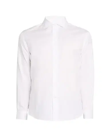 Brunello Cucinelli en's Solid Cotton Classic Fit Button-Down Shirt | Thumbnail 1 Brunello Cucinelli en's Solid Cotton Classic Fit Button-Down Shirt | Thumbnail 1