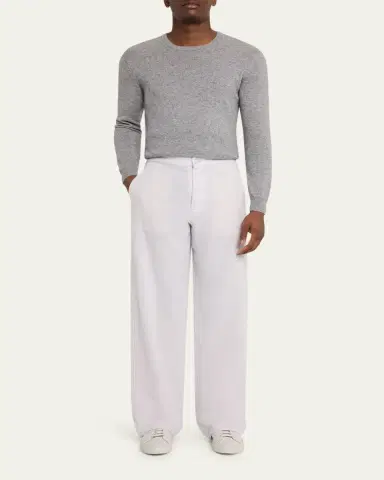 God's True Cashmere Men's Cashmere Straight-Leg Pants | Thumbnail 2 God's True Cashmere Men's Cashmere Straight-Leg Pants | Thumbnail 2