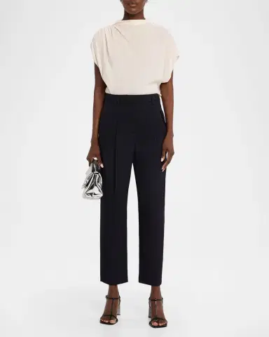 TWP Pleated Wool Cigarette Pants | Thumbnail 6 TWP Pleated Wool Cigarette Pants | Thumbnail 6