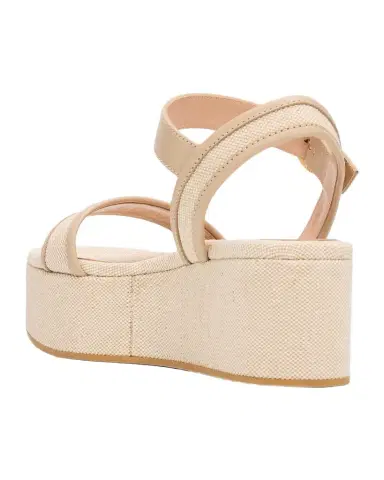 Gianvito Rossi 70mm Platform Linen Sandals | Thumbnail 1 Gianvito Rossi 70mm Platform Linen Sandals | Thumbnail 1