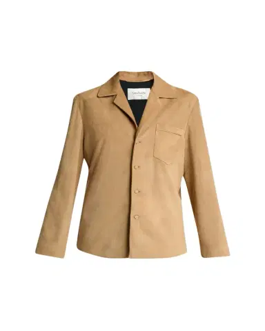 Saint Laurent Suede Pajama Shirt Jacket | Thumbnail 1 Saint Laurent Suede Pajama Shirt Jacket | Thumbnail 1