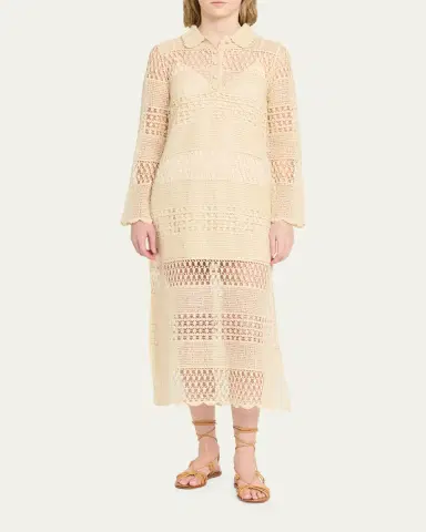 Zimmermann Wanderlust Crochet Maxi Dress Coverup | Thumbnail 2 Zimmermann Wanderlust Crochet Maxi Dress Coverup | Thumbnail 2