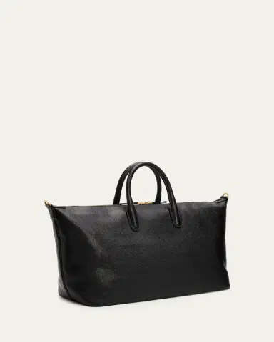 Thom Browne Men's Soft Pebble Grain Medium Duffle Bag | Thumbnail 3 Thom Browne Men's Soft Pebble Grain Medium Duffle Bag | Thumbnail 3